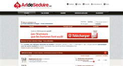 Desktop Screenshot of forum-seduction.artdeseduire.com